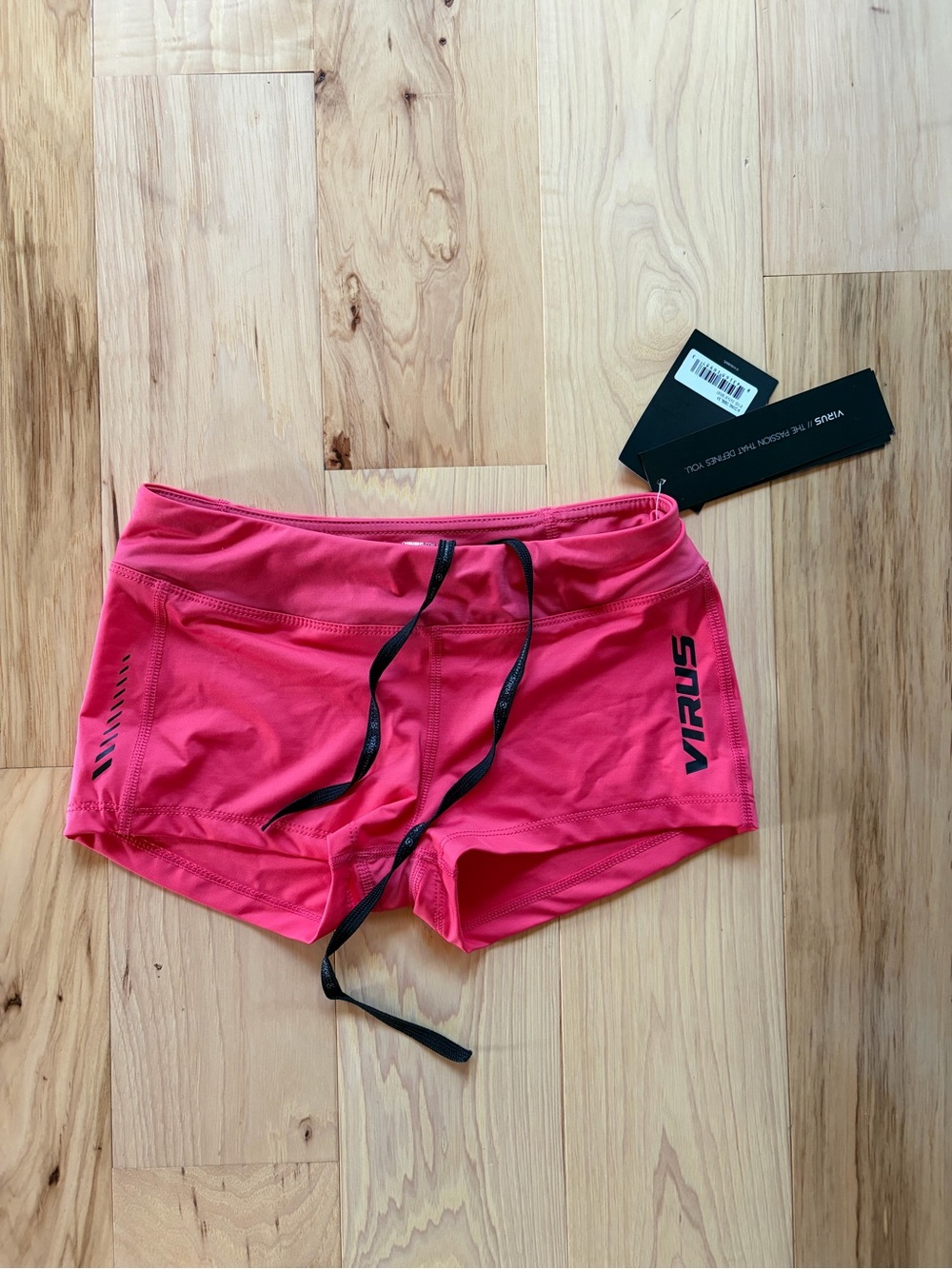 NEW WITH ORIGINAL TAGS! Virus Hot Pink Athletic Women's Shorts